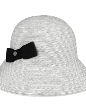 Marela Cloche Hat by - grey-mottled - Damen - Size: L (58-59 cm) - Lierys - FashionsVida