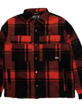 Chemise Surchemise Crux Washed Red XL - Salty Crew - FashionsVida