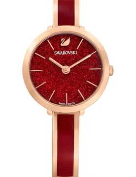 Womens 5647455 Ladies Crystalline Watch - Rose Gold - One Size - Swarovski - FashionsVida