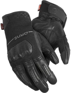 Guanti Moto Estivi Mando Nero taglia S - Dane - FashionsVida