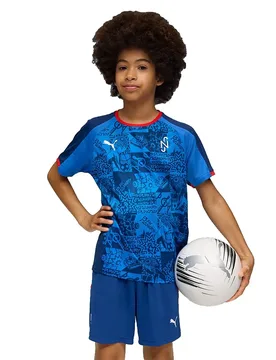 Sweat-shirt Neymar Jr Playmaker Blazing Blue / White / Ultra Blue 15-16 Années Garçon - Puma - FashionsVida