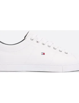 Zapatillas de hombre blancas estilo casco con logotipo - Tommy Hilfiger - FashionsVida