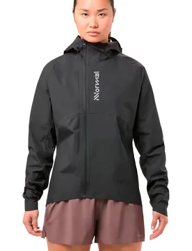 Trail rain CHAQUETA TRAIL RUNNING MUJER Negro (XS) - Nnormal - FashionsVida