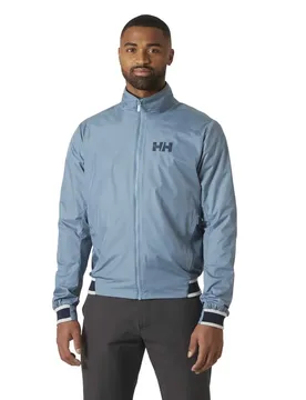 Salt Windbreaker Washed Navy S Men - Helly Hansen - FashionsVida