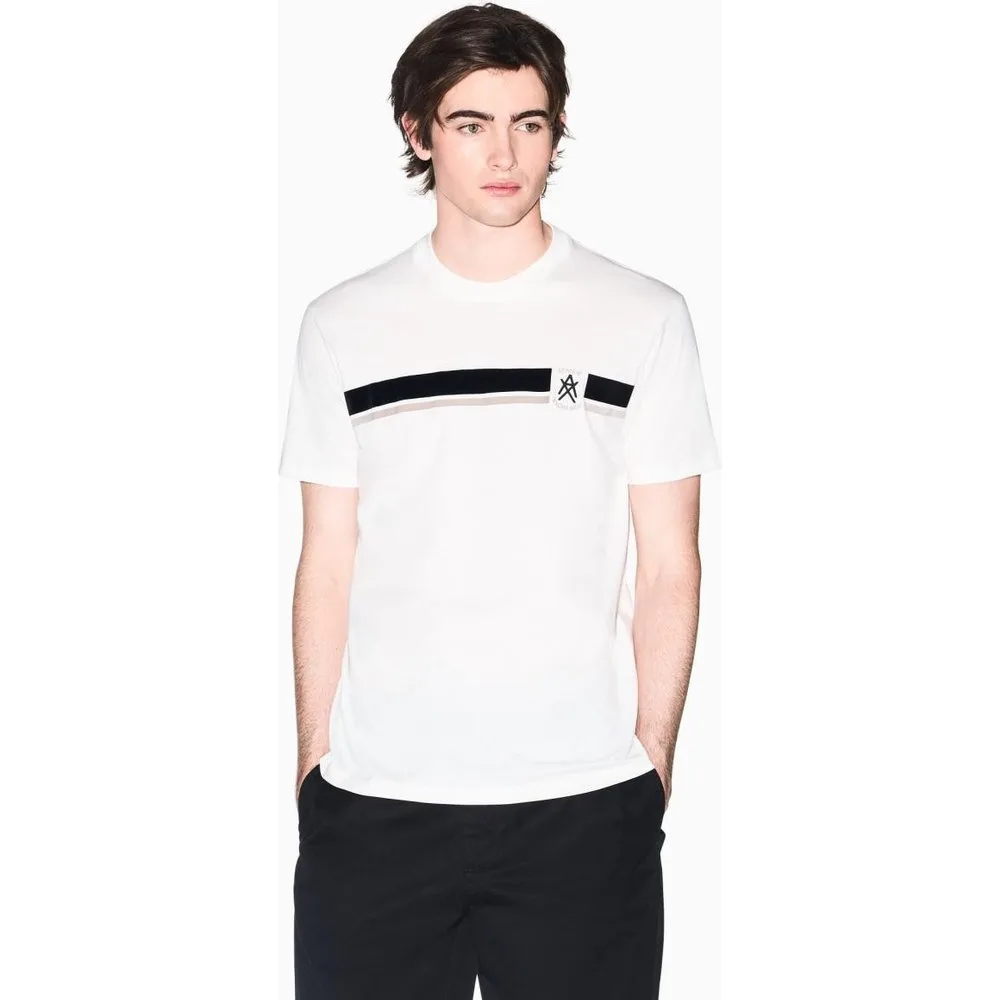 Camiseta de hombre de manga corta regular fit - Armani Exchange - FashionsVida