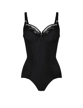 Body con ferretto SITA nero nero 85E - Rosa Faia - FashionsVida
