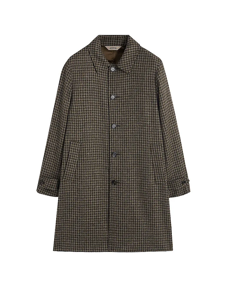 Aspesi Abrigo de lana gris 52 - Aspesi - FashionsVida