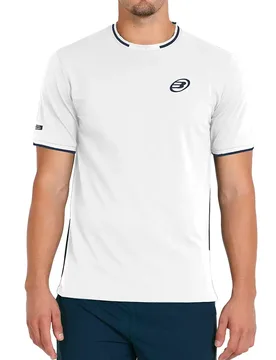 Louren 25v Short Sleeve T-shirt White 2XL - Bullpadel - FashionsVida
