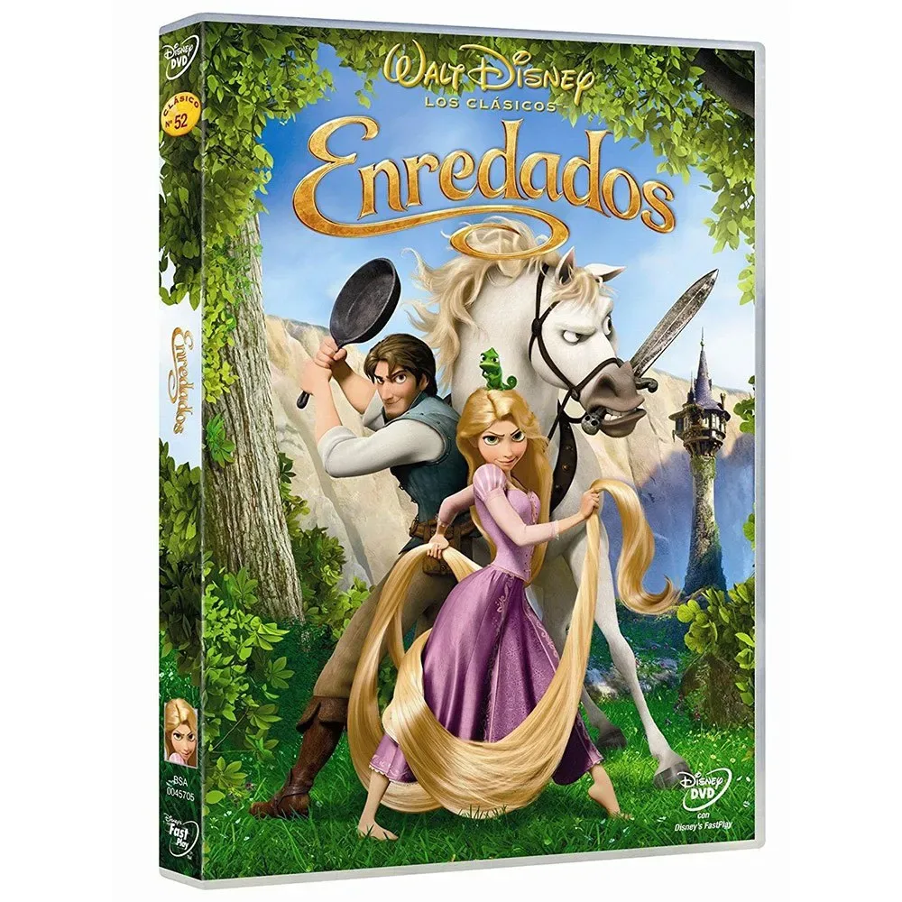 Dvd Raiponce Espagnol Multicolor One Size unisex - Disney - FashionsVida