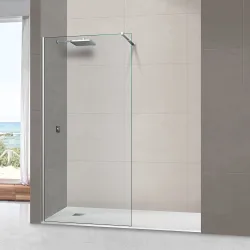 Mampara de ducha con panel fijo Módena-8 CL