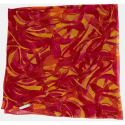 Pañuelo de viscosa con estampado abstracto