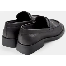 Mocasines con tacón de mujer de piel donna twins