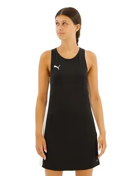 Teamliga Sleeveless Dress Black S - Puma - FashionsVida
