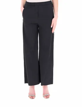 Pantalone wide leg NERO 46 - Patrizia pepe - FashionsVida