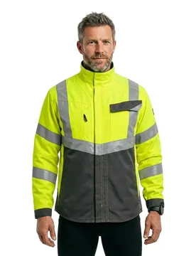 Veste Safe Supreme 15509 Hi-Vis Yellow / Dark Anthracite 4XL - MASCOT - FashionsVida