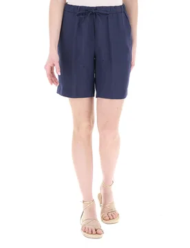 Bermuda in lino BLU NAVY 44 - 2 LINKS - FashionsVida
