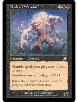 Undead Warchief Scourge - Magic: The Gathering - FashionsVida