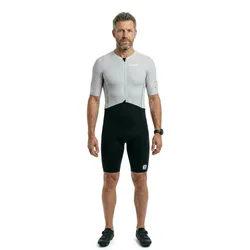 Trisuit A Maniche Corte Epic Aero Cool Grey