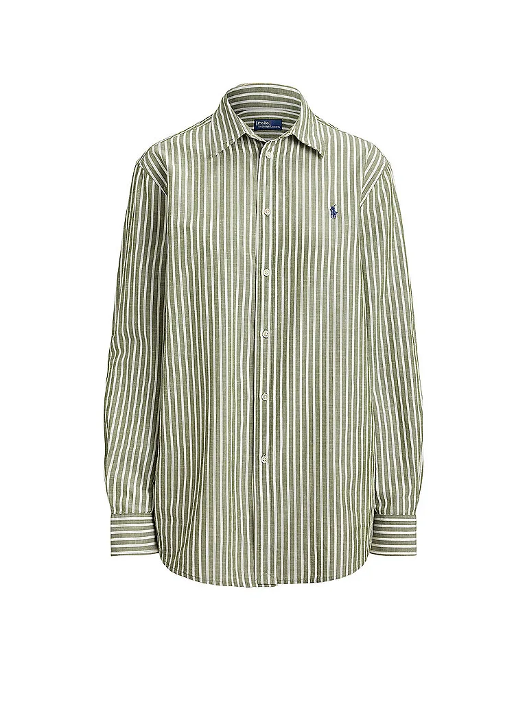 POLO Bluse olive S damen - Ralph Lauren - FashionsVida