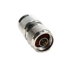 Type-n Male To Type-n Male Adapter Silver One Size unisex
