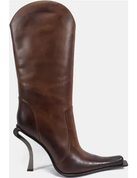 Bota mujer con tacon esculpido - Jeffrey Campbell - FashionsVida