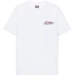 Classic logo camiseta ciclismo hombre Blanco (L)