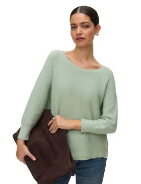 Pull New Nora 3/4 Boatneck Silt Green L - Vero moda - FashionsVida