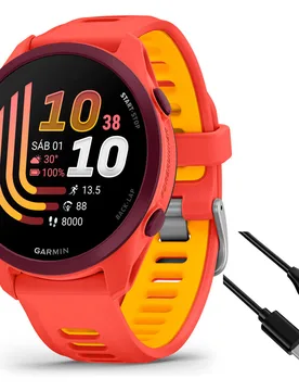 Forerunner 170 music pulsómetros con gps Rojo (UNICA) - Garmin - FashionsVida