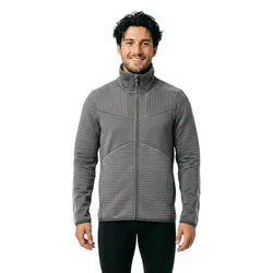 Sweat-shirt à Zip Customized 22503 Stone Grey S
