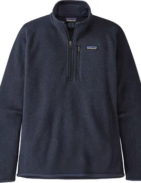 Polaire chaude - M's Better Sweater 1/4 Zip New Navy - Taille L - Patagonia - FashionsVida