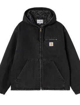 Cleveland Jacket Black Stone Washed XXL Herren - Carhartt WIP - FashionsVida