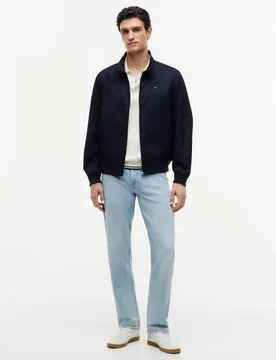 Pure Cotton Harrington Jacket Navy male - Tommy hilfiger - FashionsVida