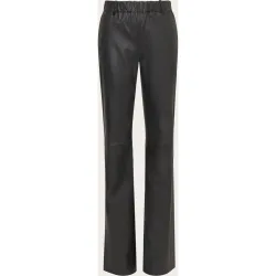 Mon&Pau - Pantalón flare de piel