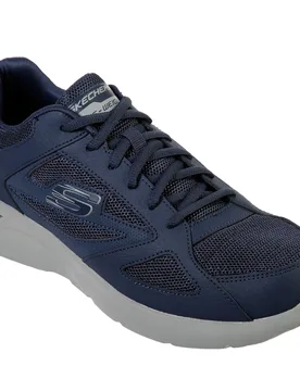 Mens Dynamight 2.0 Lace Up Memory Foam Trainer - Navy - Size Uk 12 - Skechers - FashionsVida