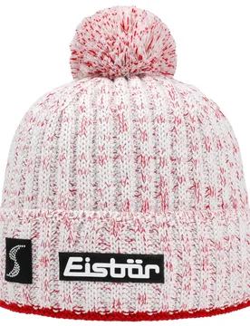 Naja Crystal Pompom Hat by - white-red - Damen - Size: One Size - Eisbär - FashionsVida