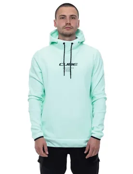 Felpa Con Cappuccio Advanced Mint - CUBE - FashionsVida
