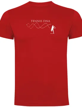 Tennis Dna Short Sleeve T-shirt Red L - Kruskis - FashionsVida