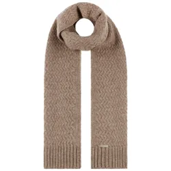 Merino Yak Knit Scarf by - beige - Unisex - Size: One Size