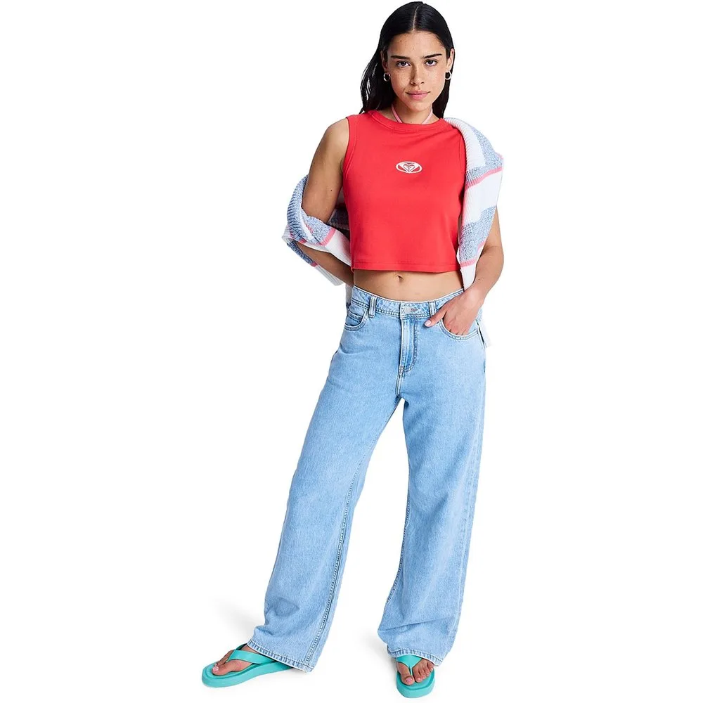 Vaquero holgado de mujer Dawn Patrol Mid Sunbleached - Roxy - FashionsVida