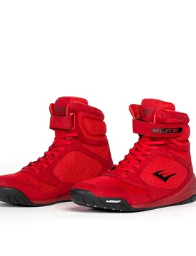 Chaussures De Boxe Elite 2 Red EU 46 - Everlast - FashionsVida