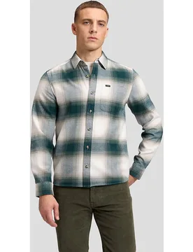 Camisa de hombre de manga larga de cuadros - Lee - FashionsVida