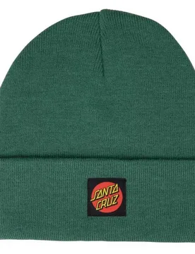 Bonnet Classic Label Mineral Green One Size Homme - Santa Cruz - FashionsVida