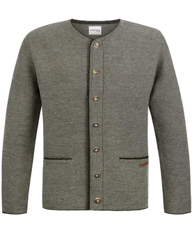 Trachtenstrickjacke Castello (olive, Gr. 56) von Classics für Herren, Oberteile, 50% Wool, 50% Polyacryl - Stockerpoint - FashionsVida