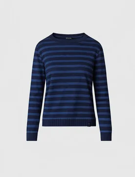 Maglia a righe donna blu - North Sails - FashionsVida