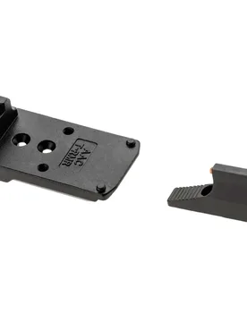 Jeu De Mires Aap01 Steel Rmr Adapter & Front Black One Size unisex - Action Army - FashionsVida