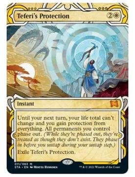 Teferi's Protection (Etched foil) Strixhaven Mystical Archive - Magic: The Gathering - FashionsVida