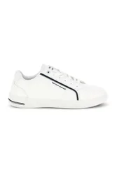 Sneakers bianche con inserti a contrasto e lacci CAM643021038 42