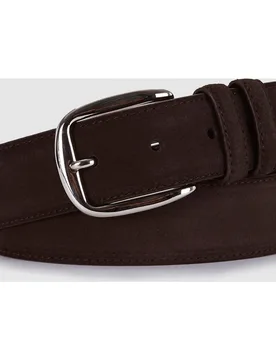 Cinturón de hombre serraje en . Hecho en España - Mirto - FashionsVida
