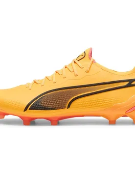 Chaussures De Football King Ultimate Fg/ag Sun Stream / Black / Sunset Glow EU 42 - Puma - FashionsVida