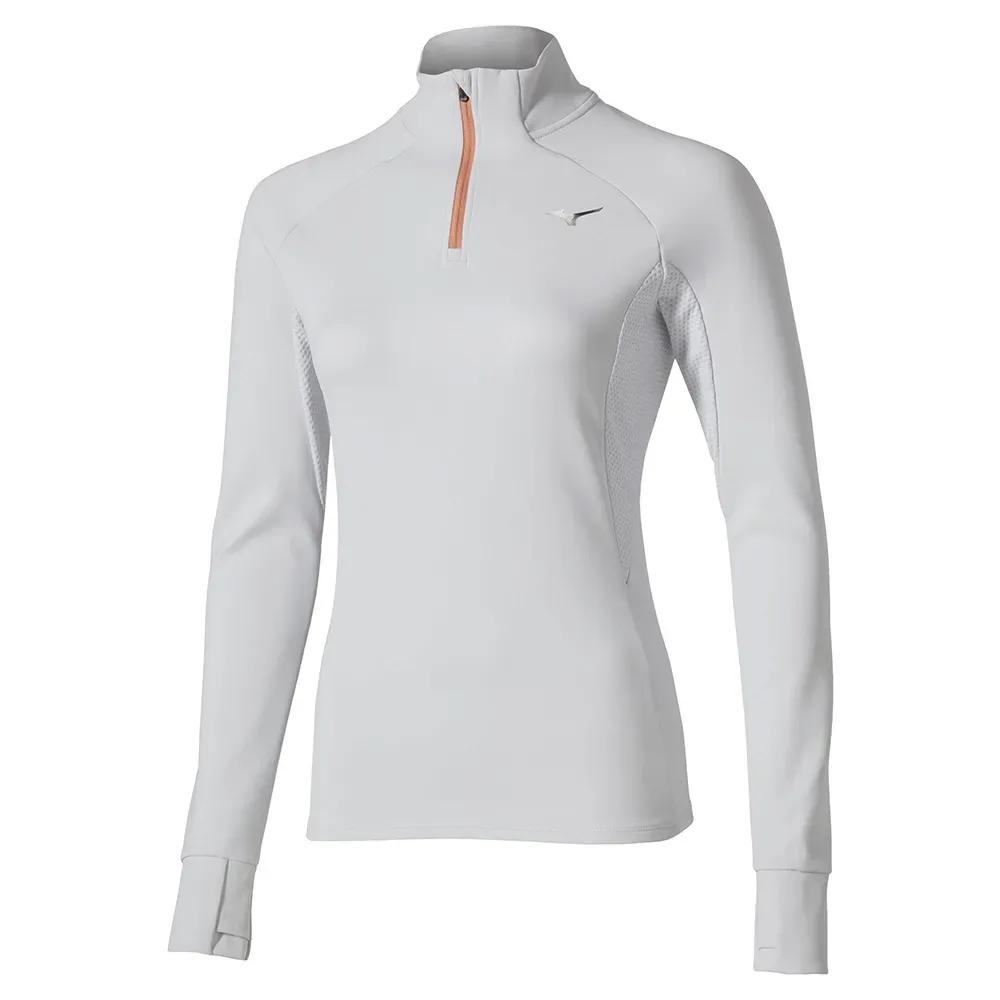 Felpa Con Mezza Zip Active Warmalite Cloudscape XS - Mizuno - FashionsVida